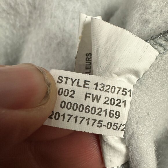 Under Armour ColdGear Loose Fit Gray Hooded Sweatshirt M 100% Polyester - Picture 5 of 7